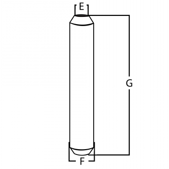 Ventilführung 100,0 mm Hanomag R 16 D 19 R 217 Perfekt 300 Motor D 14